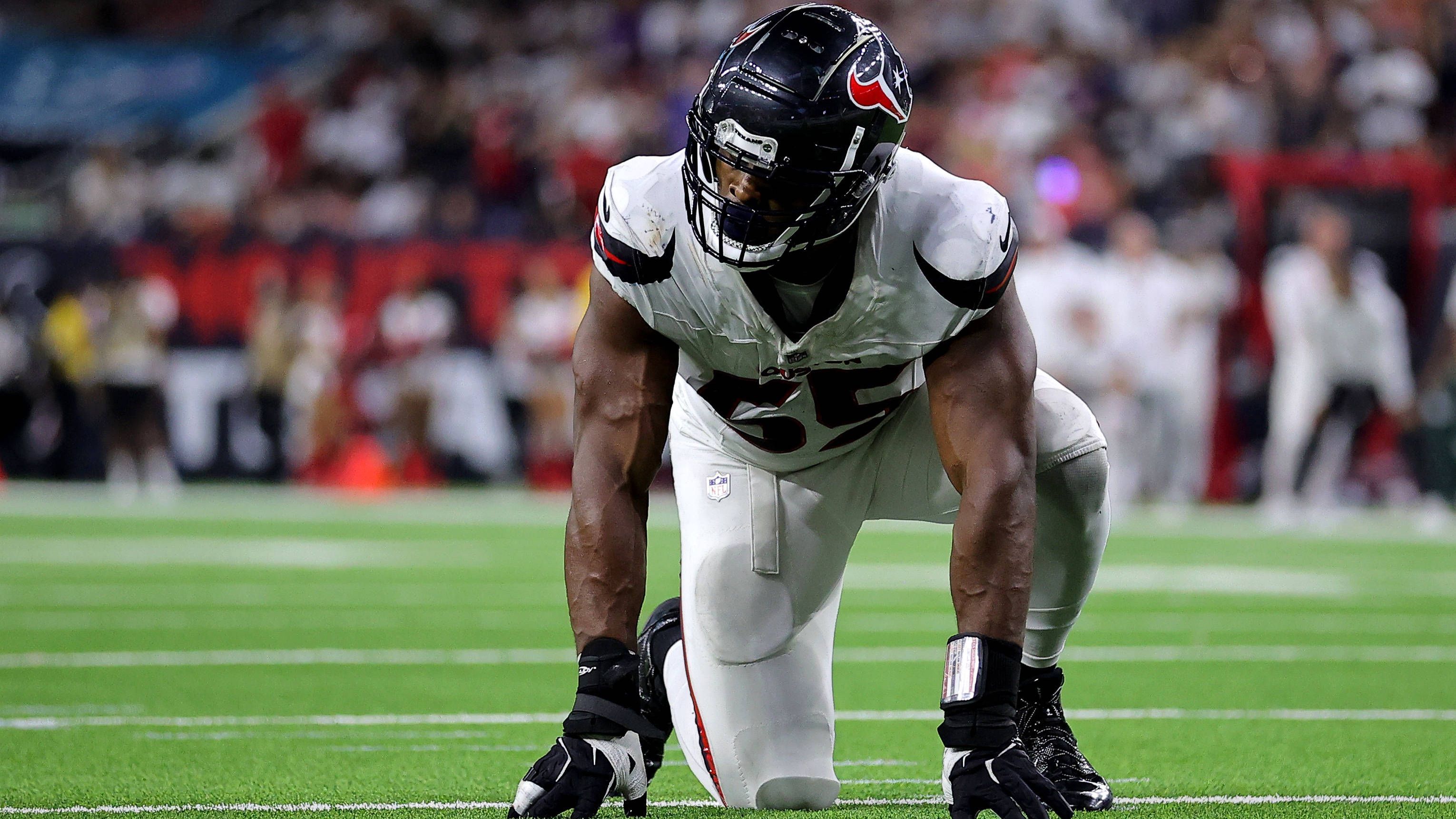 <strong>Platz 25: Danielle Hunter (Houston Texans)</strong><br>- Position: Defensive End<br>- Platzierung letzte Saison: 68