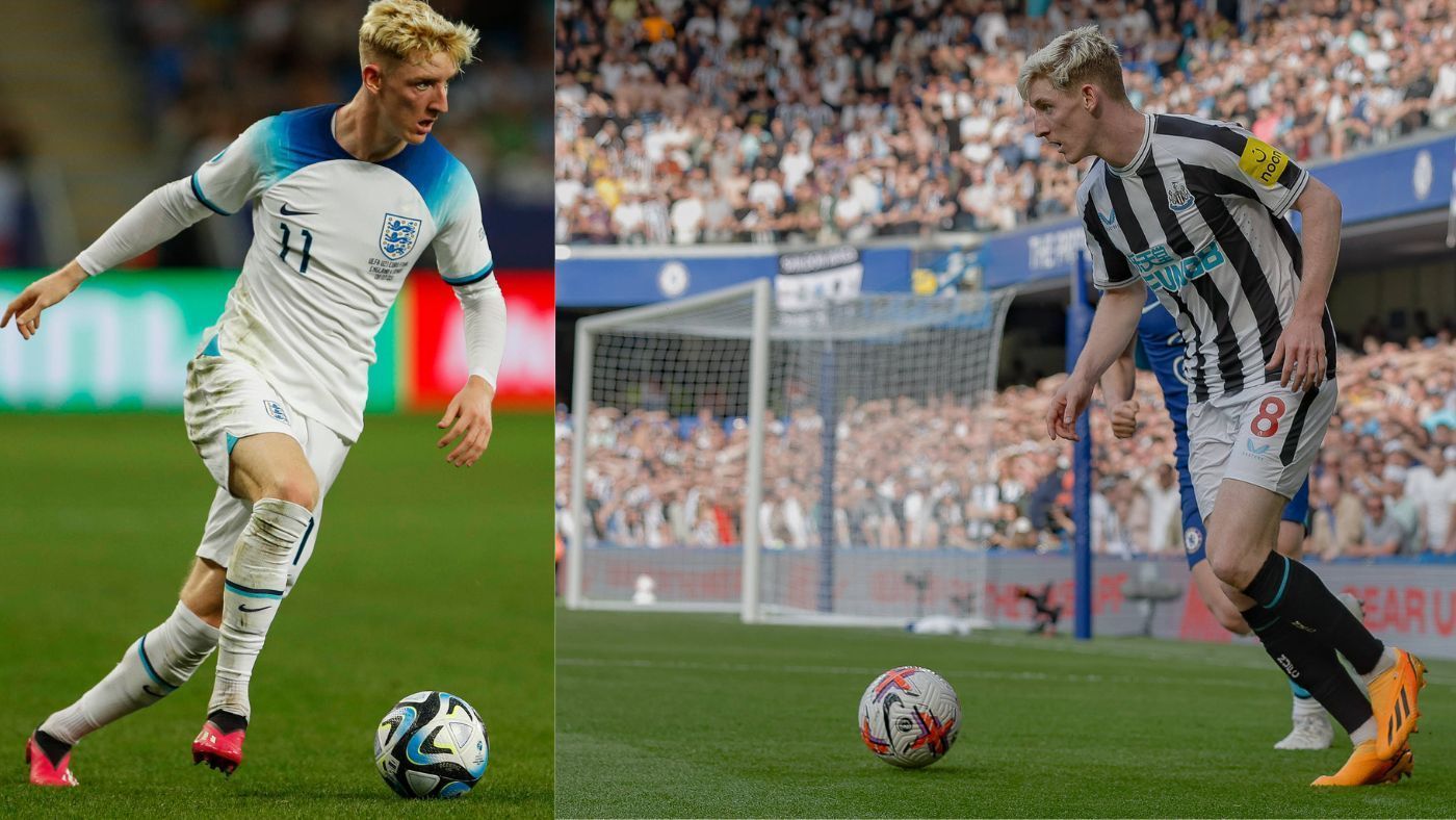
                <strong>Anthony Gordon, England, Newcastle United</strong><br>
                &#x2022; Anthony Gordon, England, Bei Newcastle United unter Vertrag (Dauer unbekannt), Linksaußen, Marktwert 35 Millionen Euro.<br>Ragte bei den toll aufspielenden "Young Lions" nochmal heraus und wurde zum besten Spieler des Turniers gewählt - eine Ehre, die zuvor schon Stars wie Spaniens Thiago oder dem Niederländer Klaas-Jan Huntelaar zuteilwurde. Als Linksaußen ausgebildet und in der Premier League eingesetzt, bewies er bei der U21 seine Flexibilität, als ihm als Mittelstürmer zwei Tore gelangen.
              