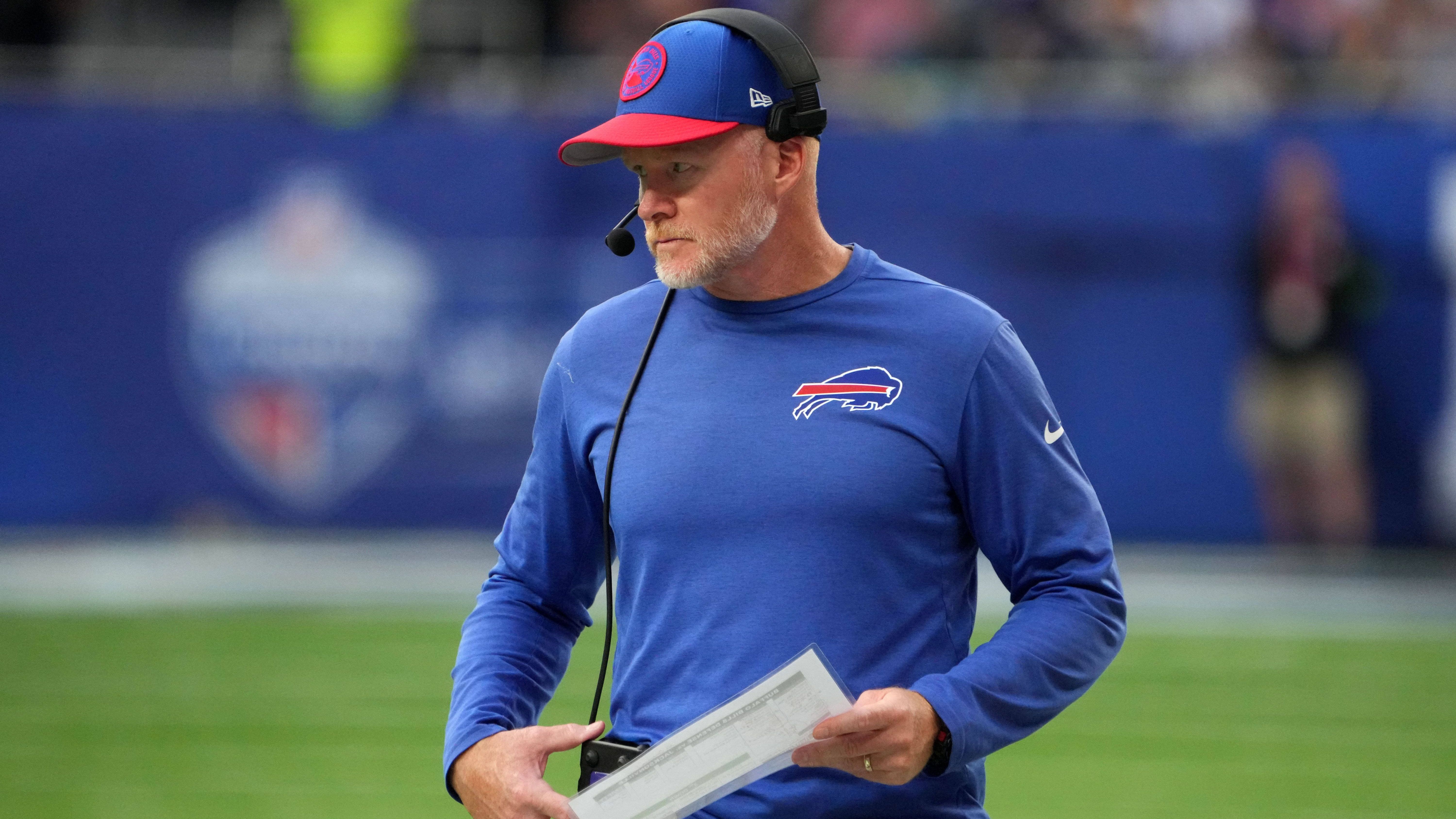 <strong>Sean McDermott (Buffalo Bills)</strong><br>Höchste Niederlage: Buffalo Bills vs Baltimore Ravens 3:47<br>Punktedifferenz: -44<br>Saison: 2018