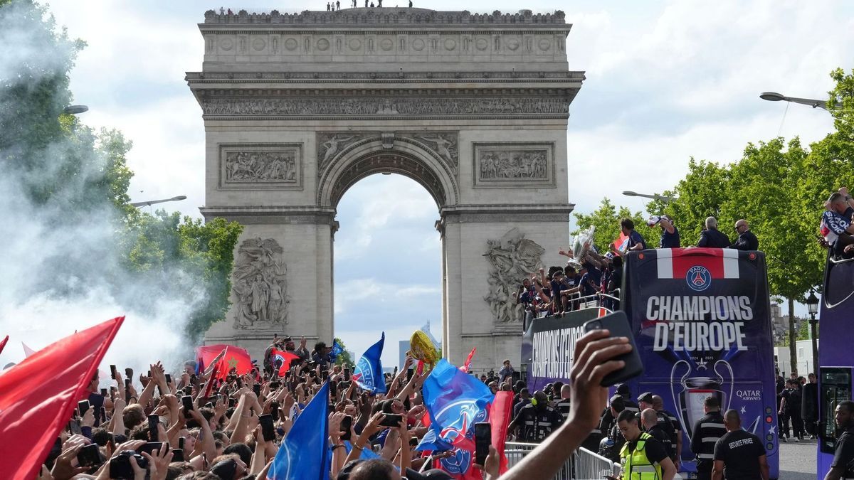79 Festnahmen nach erneuter Randale bei PSG-Feier in Paris