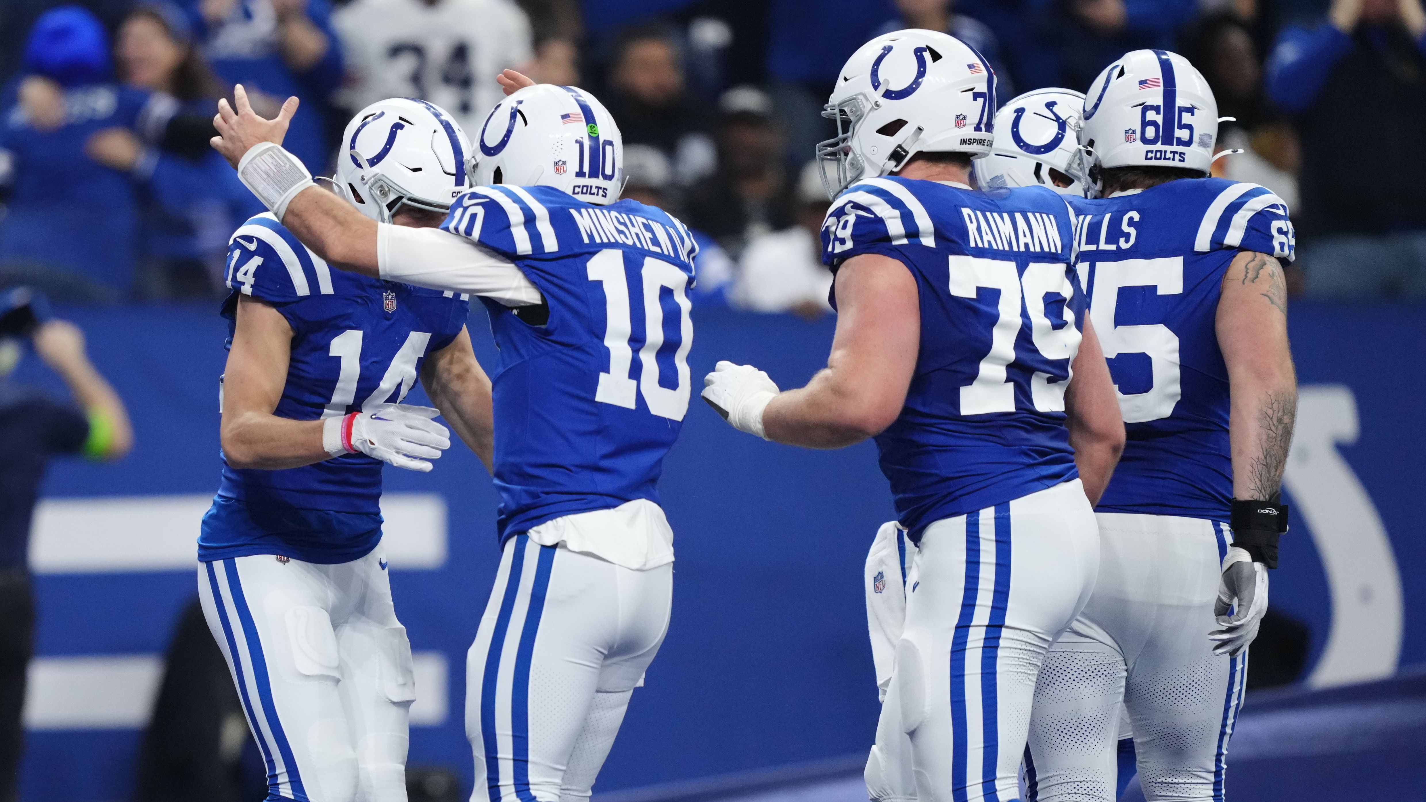 <strong>Platz 16 (geteilt): Indianapolis Colts</strong><br>Erfolgsquote: 20 Prozent<br>Touchdowns insgesamt: 37