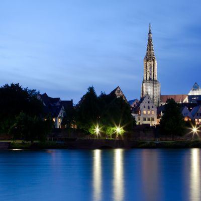 Nachtpanorama von Ulm