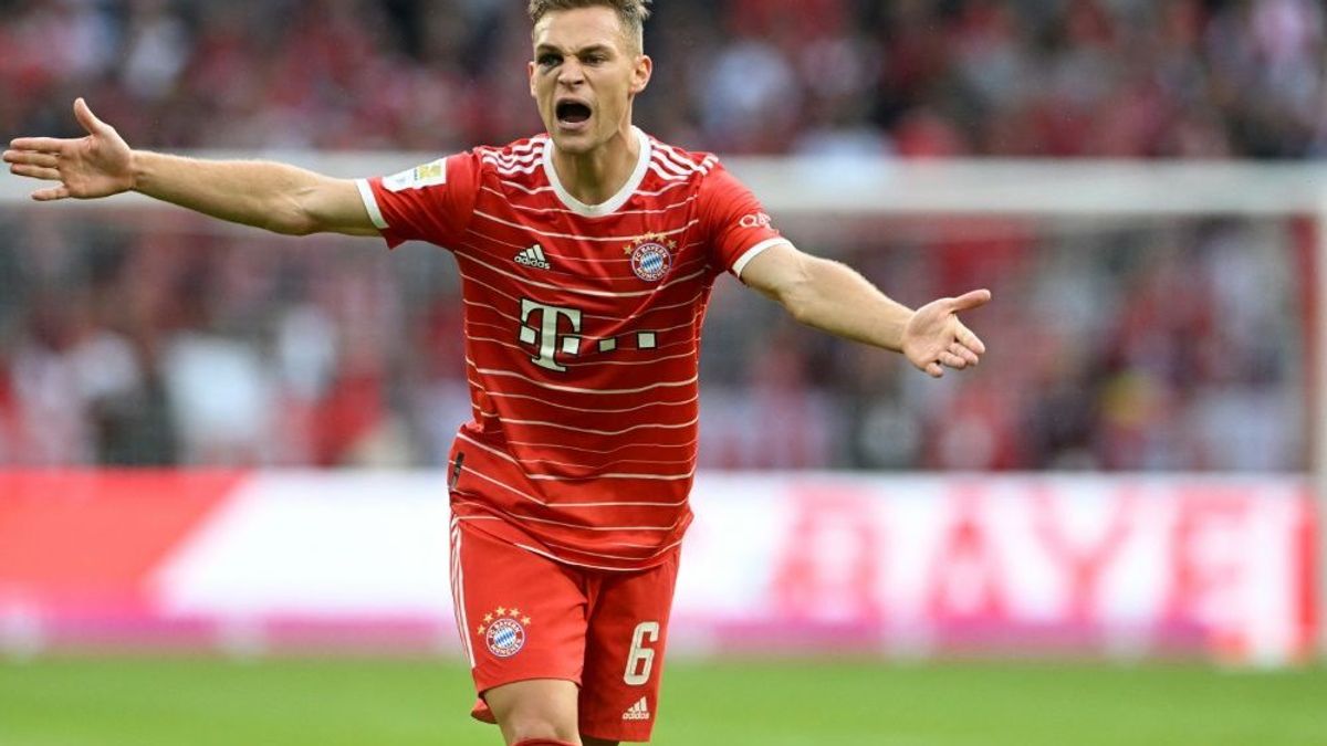 Kimmich ist sichtlich genervt von der Situation beim FCB