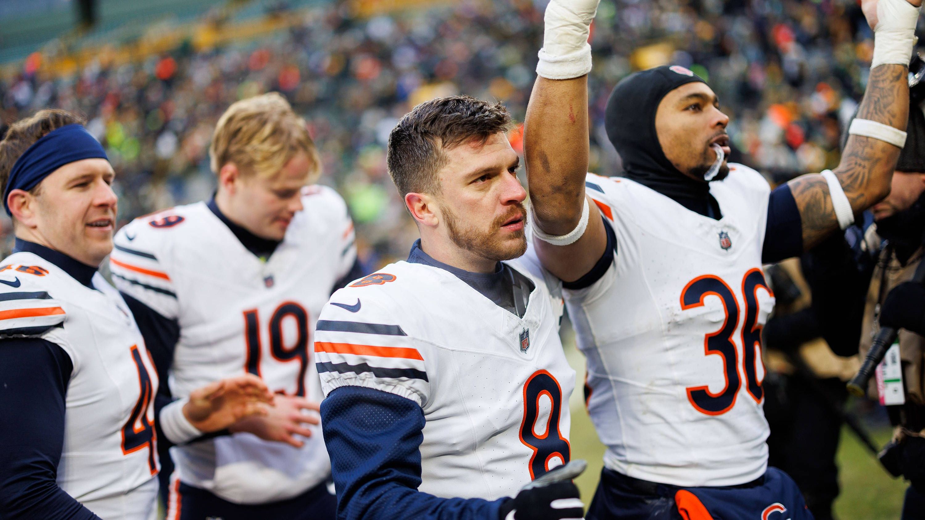 <strong>Platz 23: Chicago Bears<br>Penalty Yard Differential: -73</strong><br>Selbst erhaltene Penalties: 867 Yards<br>Penalties der Gegner: 794 Yards