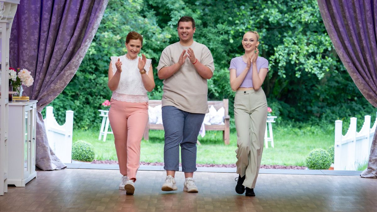 Sibylle, Patrik und Anna-Lisa stehen im großen Finale von "Das große Backen" 2024