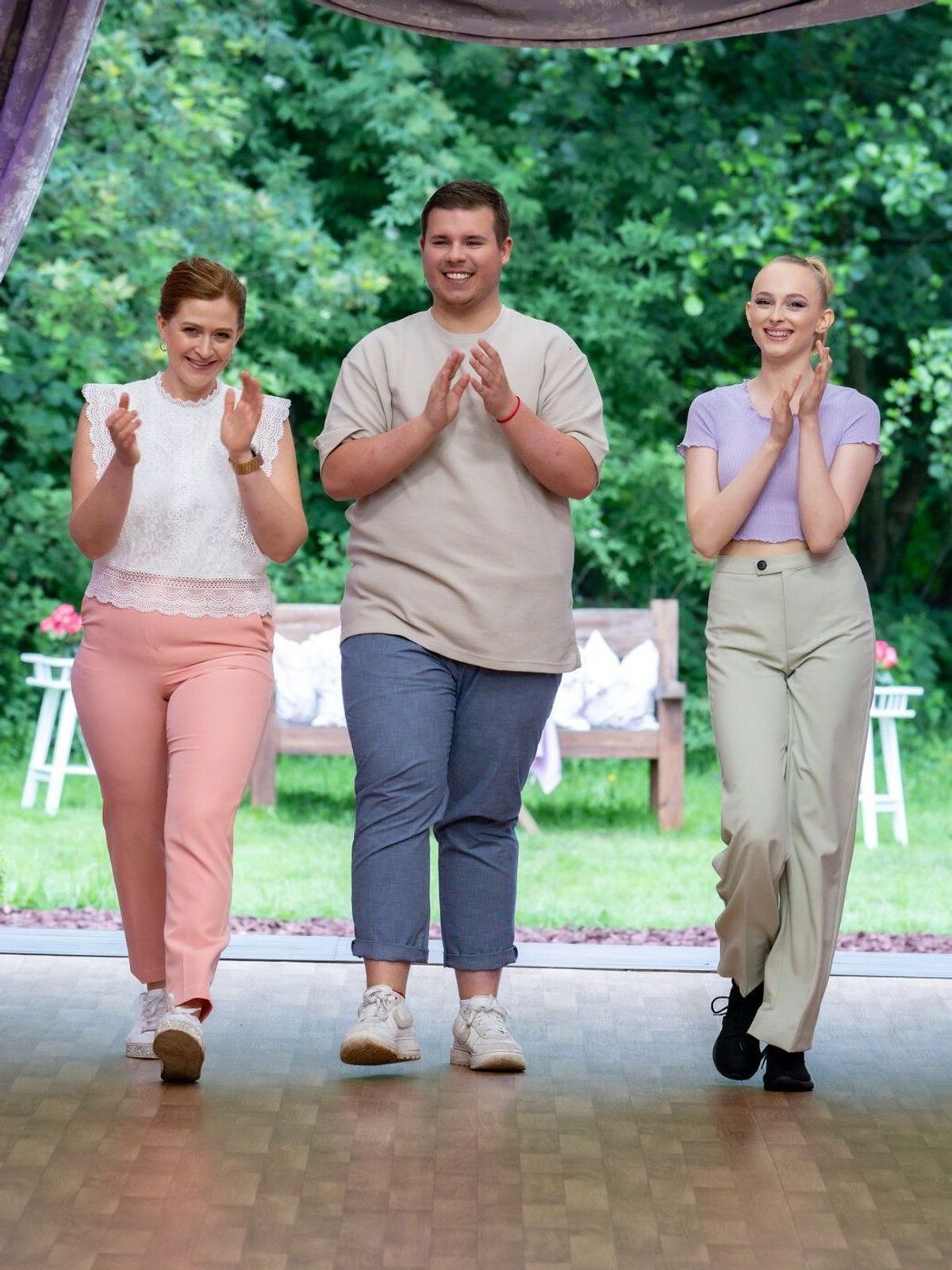 Sibylle, Patrik und Anna-Lisa stehen im großen Finale von "Das große Backen" 2024