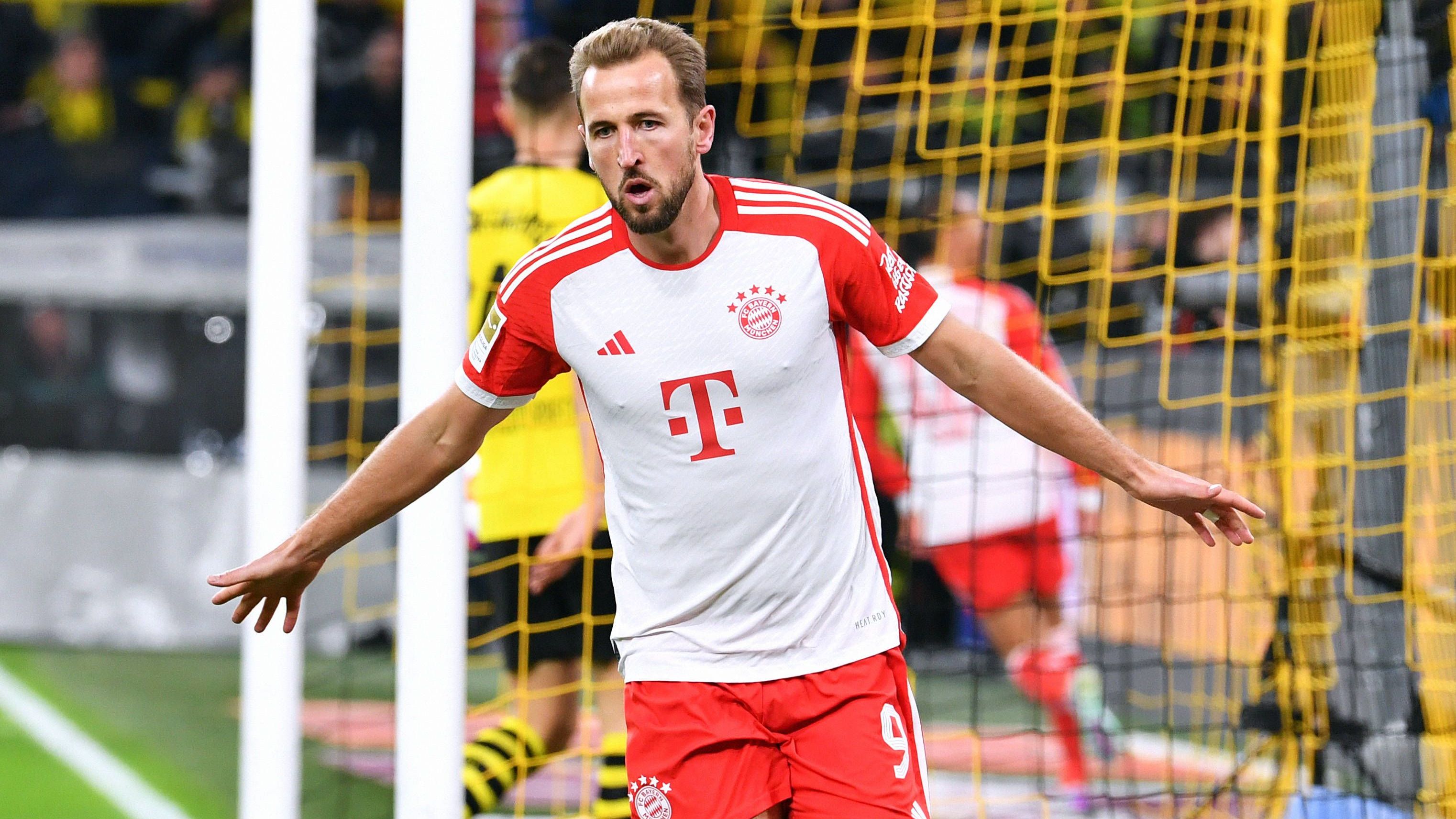 <strong>Harry Kane<br></strong>Trifft locker zum 2:0 aus Bayern-Sicht. Verbreitet beim BVB so viel Schrecken, dass Hummels ihn teilweise bis 30 Meter vors bayerische (!) Tor verfolgt und manndeckt. Taucht erstaunlich selten in der Dortmunder Box auf und macht gerne den Vorlagengeber. Als Vollstrecker beim 3:0 und 4:0 natürlich eiskalt. <em><strong>ran</strong></em><strong>-Note: 1</strong>