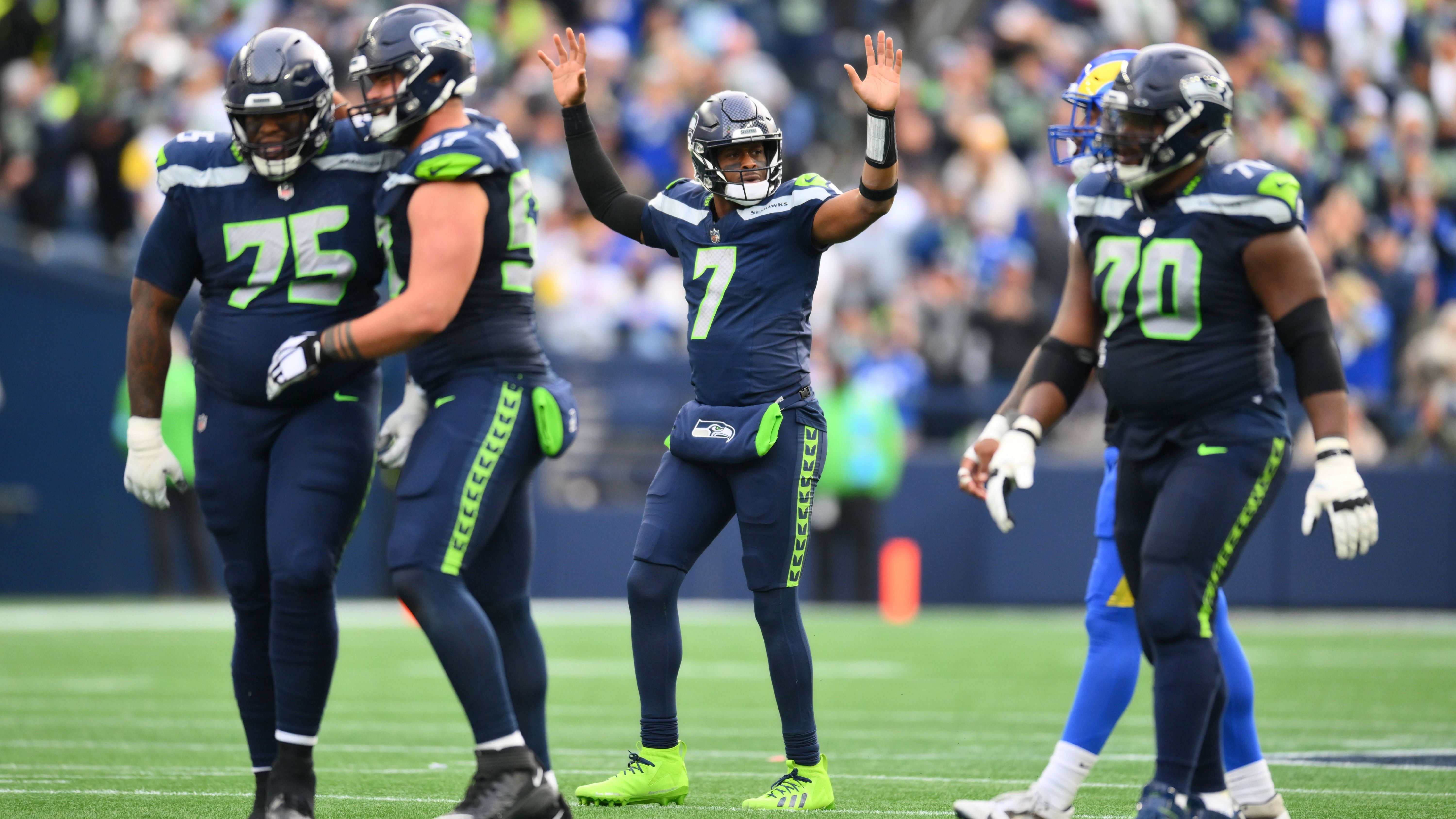 <strong>Platz 3 (geteilt): Seattle Seahawks</strong><br>Anzahl der 10+ Win-Seasons: 6/10