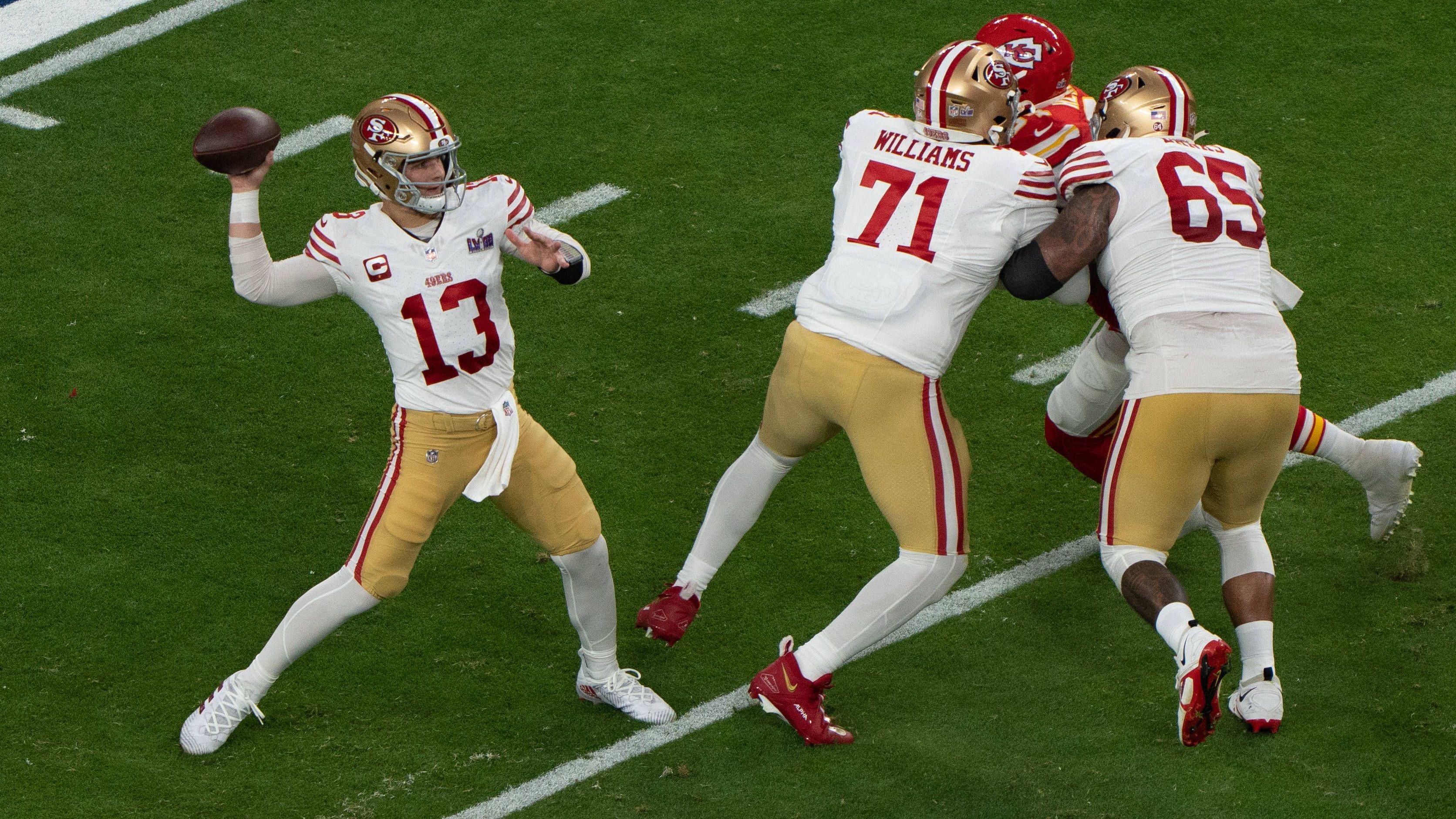 <strong>Platz 1: San Francisco 49ers</strong><br>Touchdown-Drives mit mindestens 75 Yards: 39