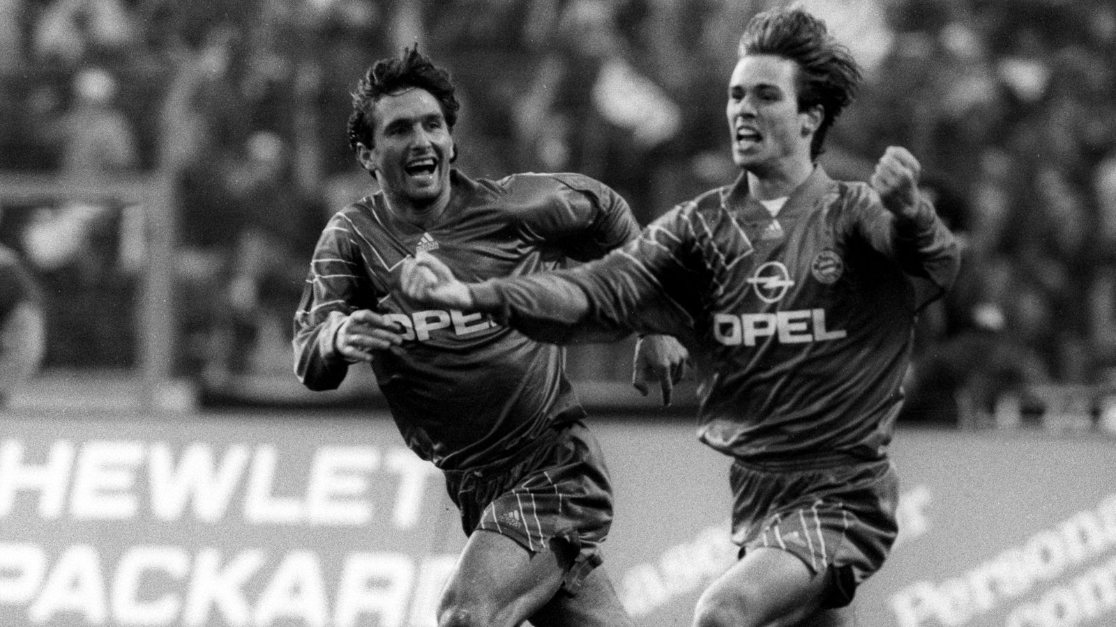 
                <strong>Platz 10 - Harald Cerny</strong><br>
                Alter beim ersten Bundesliga-Tor für Bayern: 19 Jahre, ein Monat, 18 TageBegegnung: VfB Stuttgart - FC Bayern München 2:3 (31. Oktober 1992)
              