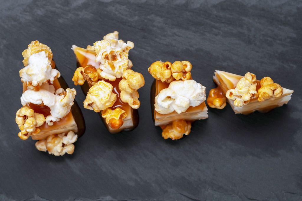 Filmabend mal anders: Mit leckerem Popcorn- Kuchen