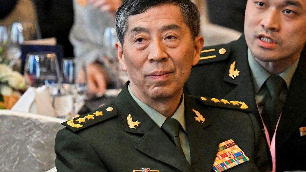 Chinas Verteidigungsminister Li Shangfu soll aus seinem Amt entlassen worden sein. 