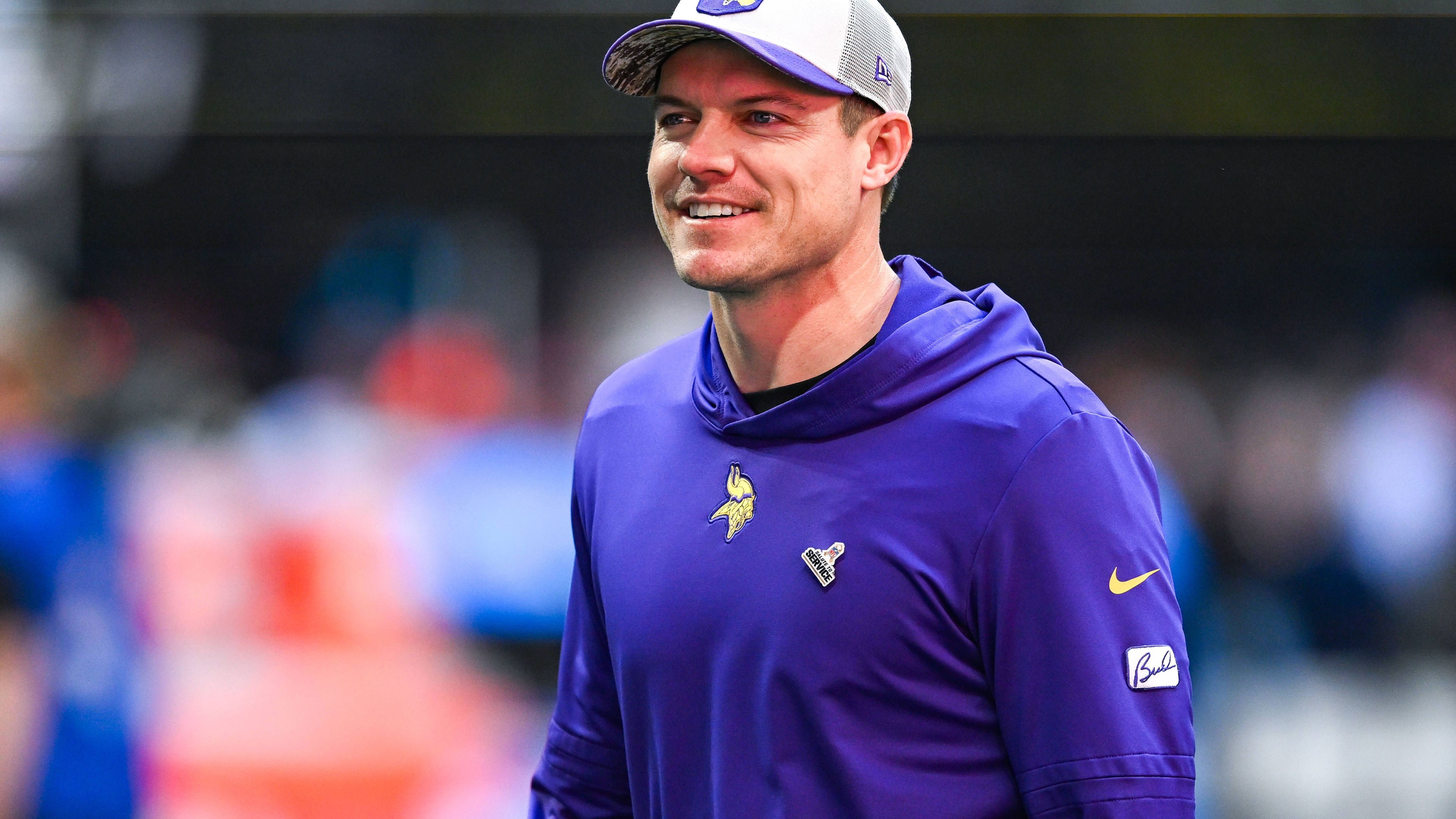 <strong>Platz 29: Kevin O’Connell (Minnesota Vikings)</strong><br>Geburtstag: 25. Mai 1985<br>Im Amt seit: 2022