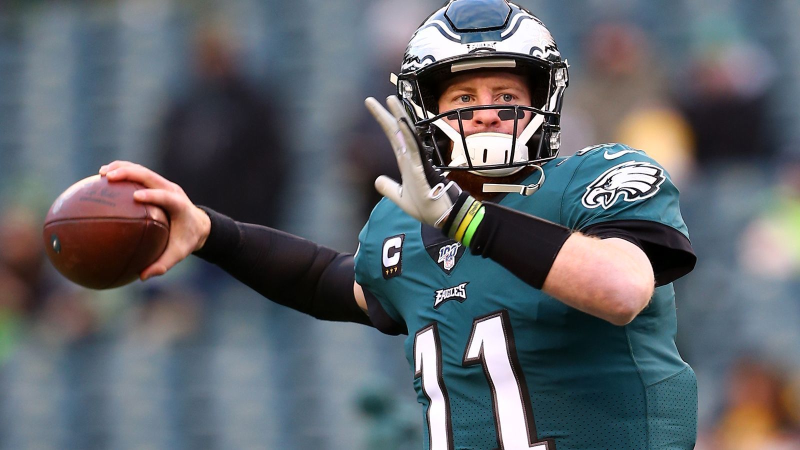 
                <strong>Philadelphia Eagles: Carson Wentz (QB)</strong><br>
                128.000.000 Dollar (Laufzeit: vier Jahre)
              