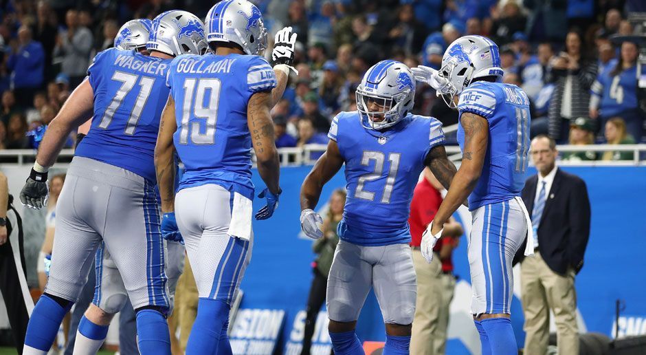 
                <strong>Detroit Lions</strong><br>
                Week 1: New York Jets (H) // Week 2: San Francisco 49ers (A) // Week 3: New England Patriots (H) // Week 4: Dallas Cowboys (A) // Week 5: Green Bay Packers (H) // Week 6: Bye // Week 7: Miami Dolphins (A) // Week 8: Seattle Seahawks (H) // Week 9: Minnesota Vikings (A) // Week 10: Chicago Bears (A) // Week 11: Carolina Panthers (H) // Week 12: Chicago Bears (H) // Week 13: Los Angeles Chargers (H) // Week 14: Arizona Cardinals (A) // Week 15: Buffalo Bills (A) // Week 16: Minnesota Vikings (H) // Week 17: Green Bay Packers (A)
              