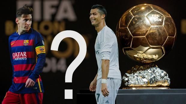 
                <strong>FIFA Ballon d'Or 2015: Die Nominierten 2015</strong><br>
                Mit Spannung wird erwartet, wer im Januar den Ballon d'Or als bester Fußballer des Jahres 2015 überreicht bekommt. Nun hat die FIFA die drei Nominierten in den Kategorien Fußballer, Trainer und Fußballerin 2015. ran.de präsentiert die Kandidaten auf den Titel.
              