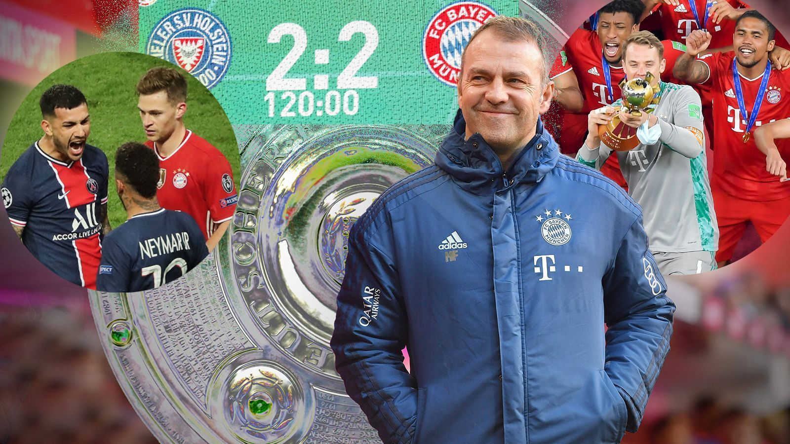 
                <strong>Klub-Weltmeister, Flick-Diskussion, Meister: Die Saison des FC Bayern im Rückblick</strong><br>
                Der FC Bayern hat sich vorzeitig die 31. Deutsche Meisterschaft in der Vereinsgeschichte gesichert. Es ist der letzte Titel von Trainer Hansi Flick, David Alaba und Jerome Boateng in München. Die Meisterschale ist das Ergebnis einer verrückten Saison mit achterbahnartigem Verlauf. ran.de blickt auf die Spielzeit 2020/21 des FC Bayern zurück.
              