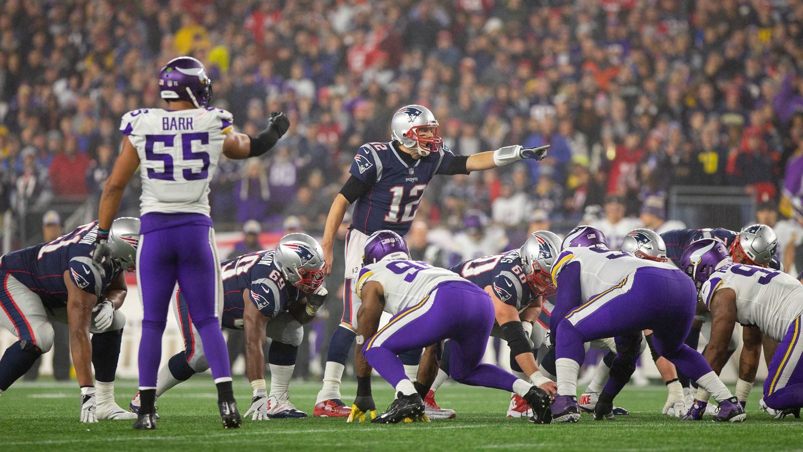 
                <strong>New England Patriots vs. Minnesota Vikings</strong><br>
                Quote: 15,4
              