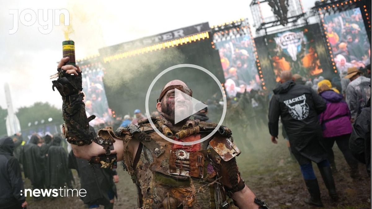 Ein matschiger Wacken-Start