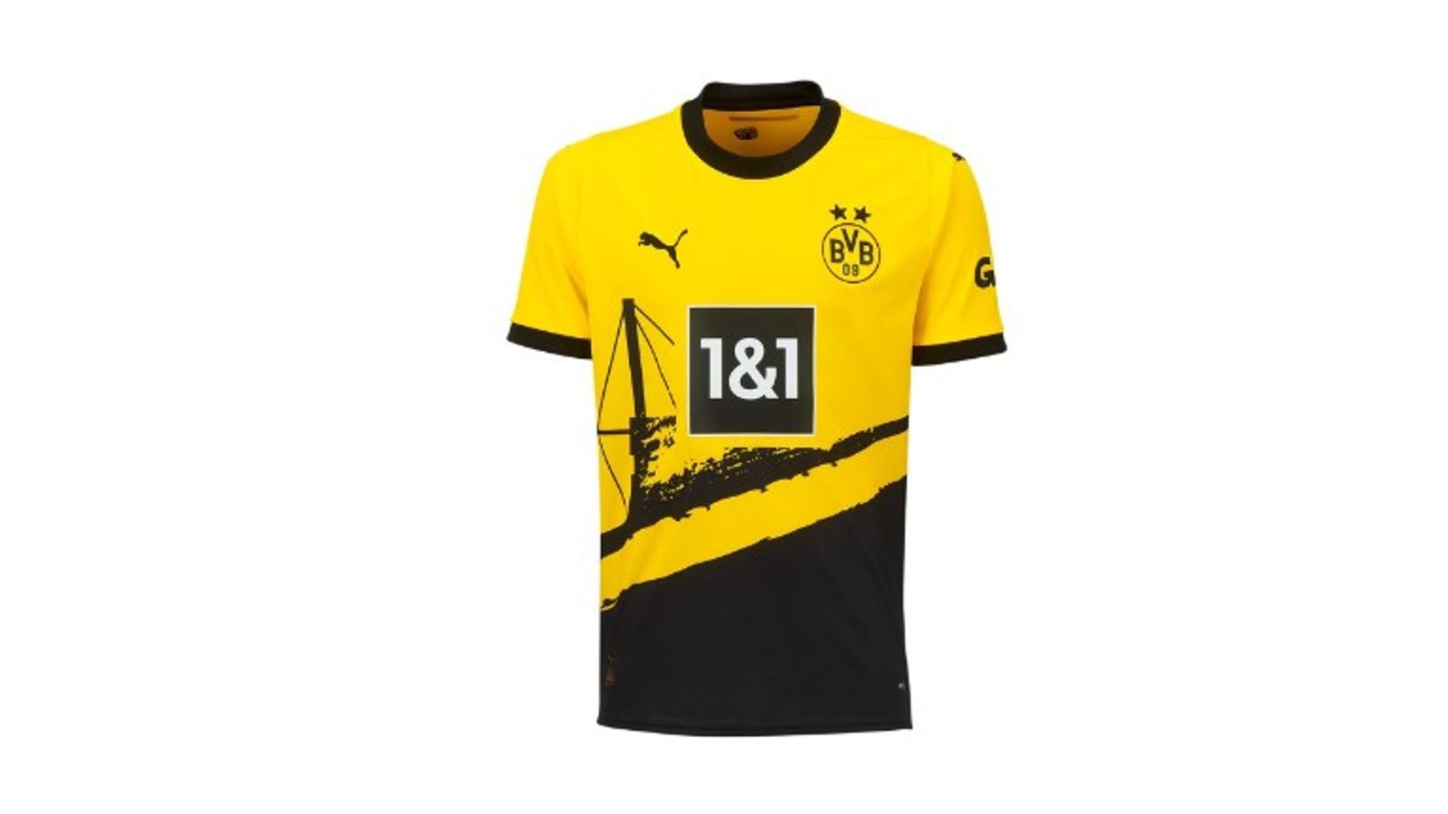 <strong>Platz 13: Borussia Dortmund</strong><br>Oft genug müssen Vereine den Ärger der Fans aushalten, wenn sie ein hässliches Trikot herausbringen. Dortmund sagte also: Macht es doch besser! In einem Design-Wettbewerb konnten BVB-Anhänger Vorschläge einreichen. Gewonnen hat ein Entwurf mit der "stilisierten Abbildung eines Stadion-Pylons". Es könnte aber auch der Mast eines sinkenden Schiffs sein. Blubb, blubb, blubb.
