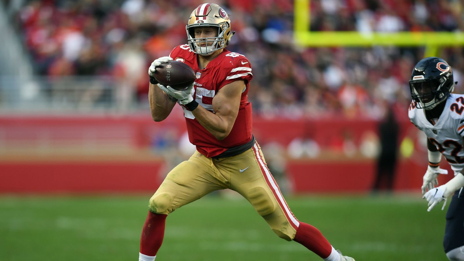 
                <strong>George Kittle (San Francisco 49ers)</strong><br>
                Madden-Rating: 90
              