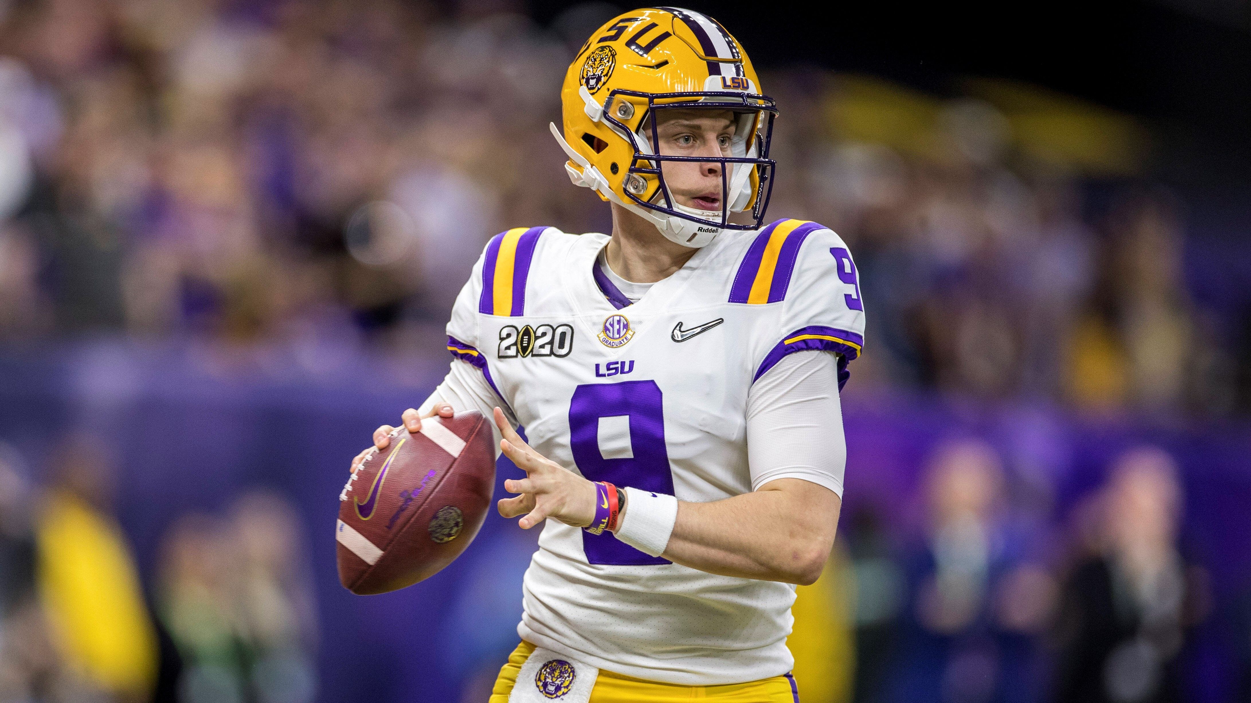 
                <strong>1. Pick - Cincinnati Bengals: Joe Burrow (LSU)</strong><br>
                Die Bengals brauchen dringend einen Quarterback. Der Heisman-Trophy-Winner ist der beste im Draft. Und weil AJ Green zurückkommt ...
              