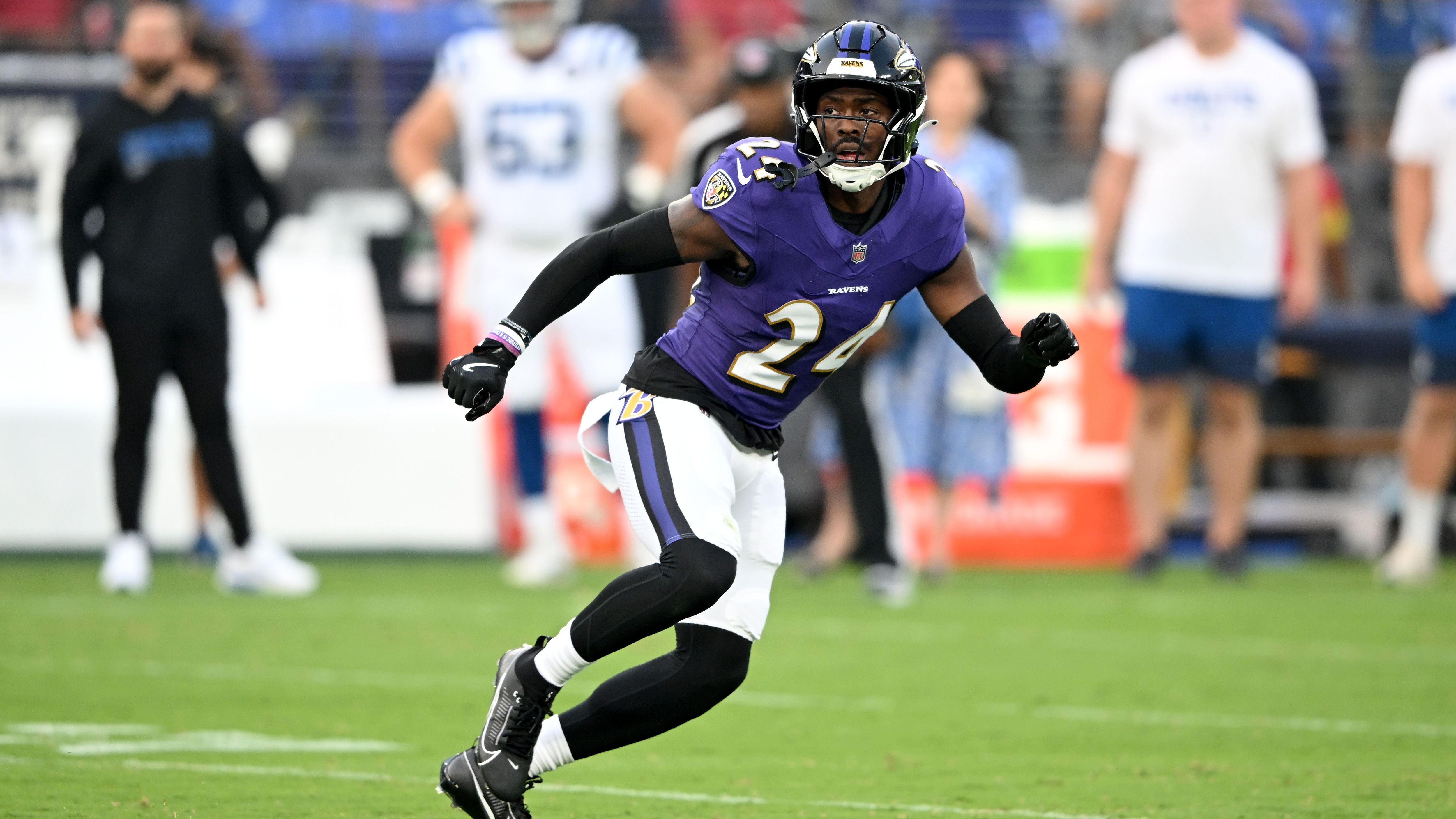 <strong></strong><strong>Platz 9 (geteilt): Malaki Starks (S, Baltimore Ravens)</strong><br>Quote: +1.900 (bei einem Einsatz von 100 US-Dollar gewinnt man 1.900 US-Dollar)
