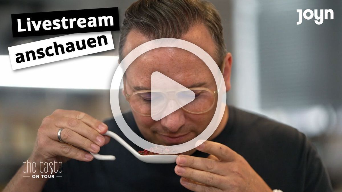 "The Taste on tour" 2024: Joyn Teaser Livestream Folge 8 mit Tim Raue