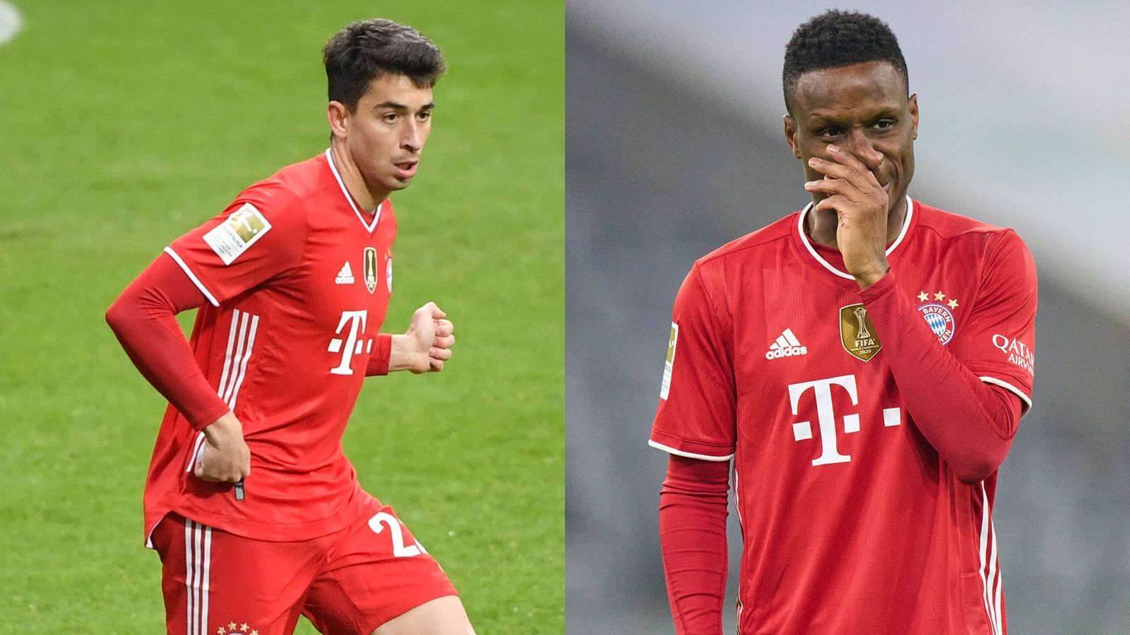 
                <strong>Marc Roca und Bouna Sarr</strong><br>
                Das gilt auch für Marc Roca und Bouna Sarr, bei denen ein Verkauf im Raum steht. Der Spanier und der Franzose, zusammen mit Choupo-Moting und Leroy Sane im vergangenen Sommer verpflichtet, erwiesen sich bislang als Transfer-Flops. Beide besitzen langfristige Verträge - Sarr bis 2024, Roca gar bis 2025 -, könnten also durchaus teuer weiter verhökert werden. Beide könnten nach Flicks Abgang allerdings auch eine neue Chance wittern - denn dass Bayerns Noch-Trainer kein großer Fan der beiden "Salihamidzic-Männer" war, ist ein offenes Geheimnis.
              