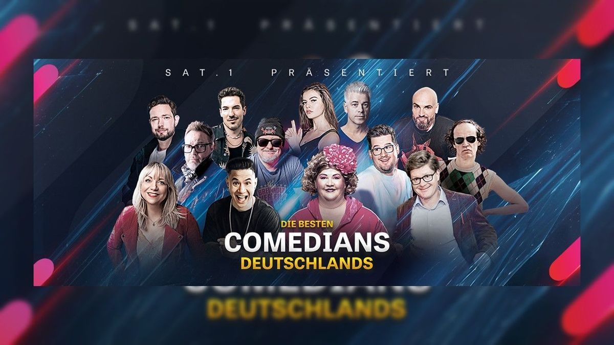 "Die besten Comedians Deutschlands" live und im TV 2024