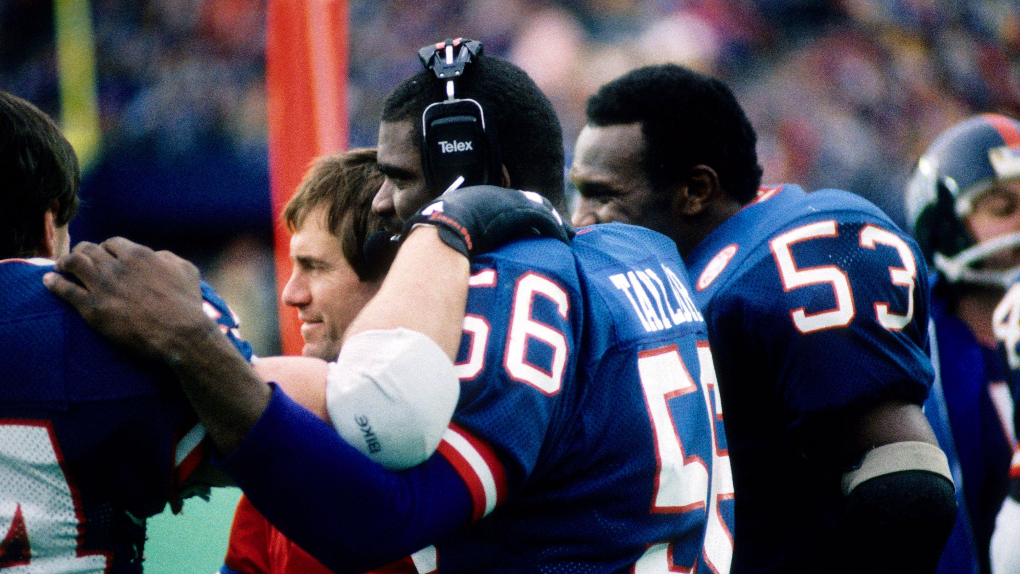 <strong>1985 - Defensive Coordinator New York Giants<br></strong>Schnell bekam Belichick mehr Verantwortung und übernahm für viele Jahre den Posten des Defensive Coordinators bei den New York Giants, mit denen er zwei Super Bowls gewinnen konnte.