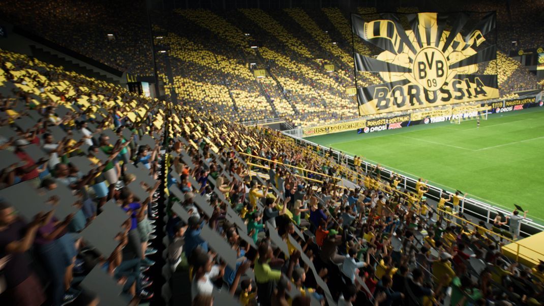EA Sports FC bietet eine tolle Stadion-Atmosphäre vor den Spielen