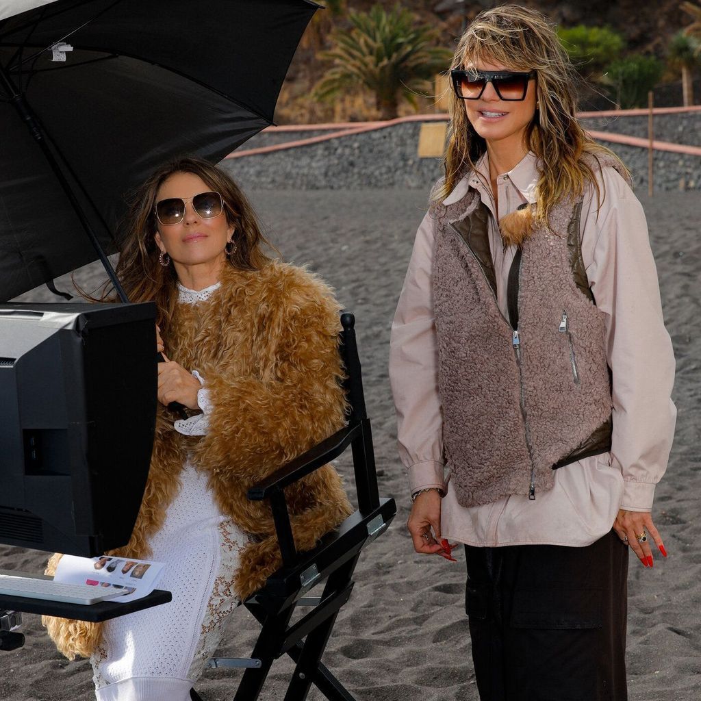 Elizabeth Hurley bei GNTM 2024: Ein Hauch von Hollywood am Strand