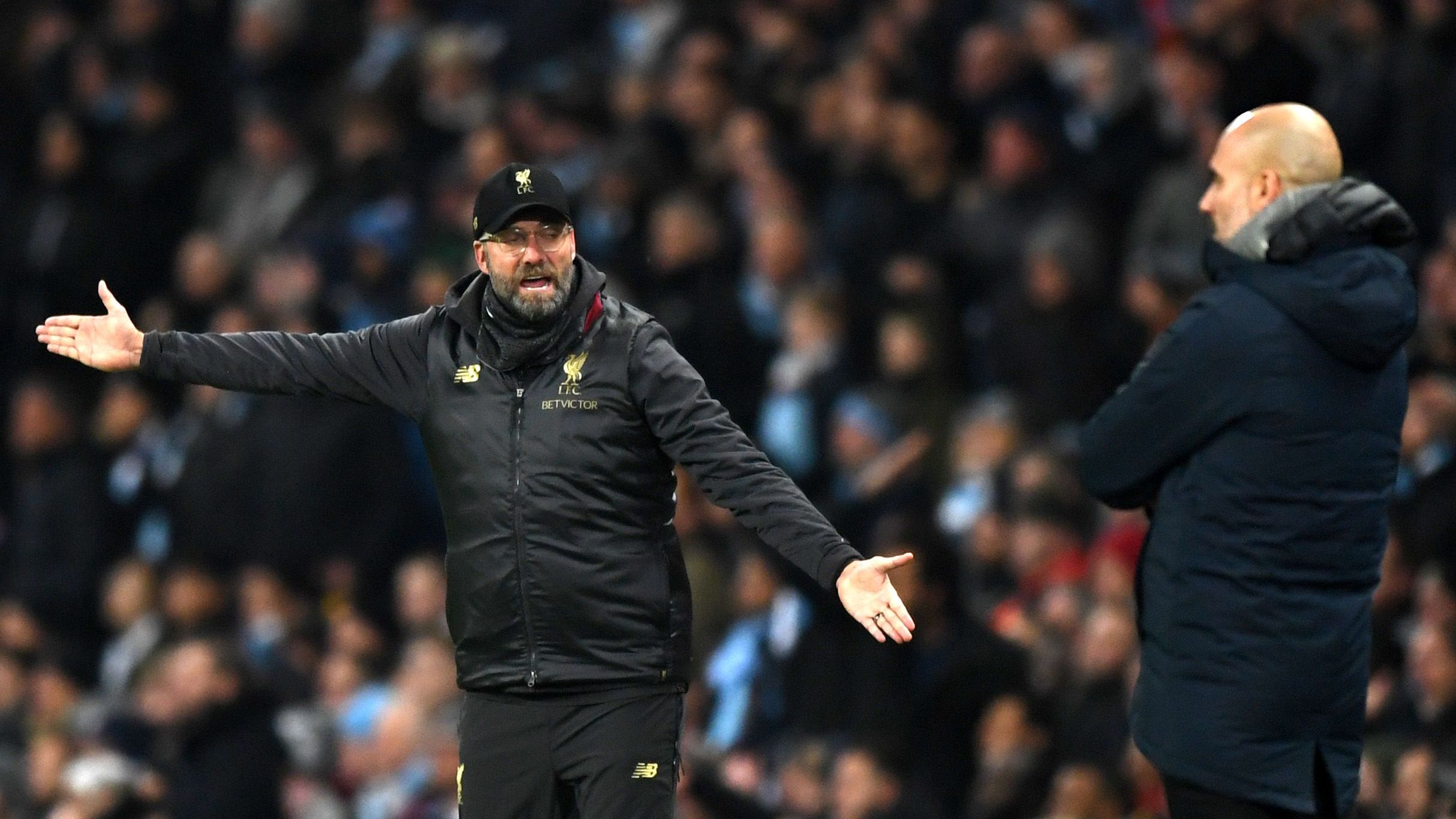 <strong>10. November 2019: Liverpool - City 3:1 (Premier League)</strong><br>...Das 0:4 im Rückspiel kann er verschmerzen, seine Elf steht bereits als Champion fest. Spätestens jetzt ist Klopp an der Anfield Road unsterblich.