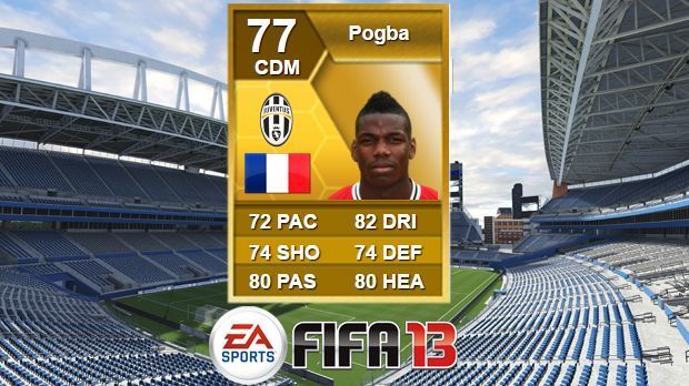 
                <strong>FIFA 13: Paul Pogba</strong><br>
                FIFA 13: Paul Pogba. Gesamt-Stärke: 77.
              