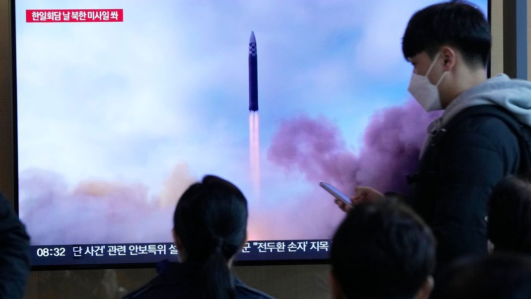 Nordkorea pprovozert seine Nachbarstaaten erneut mit Raketentest.
