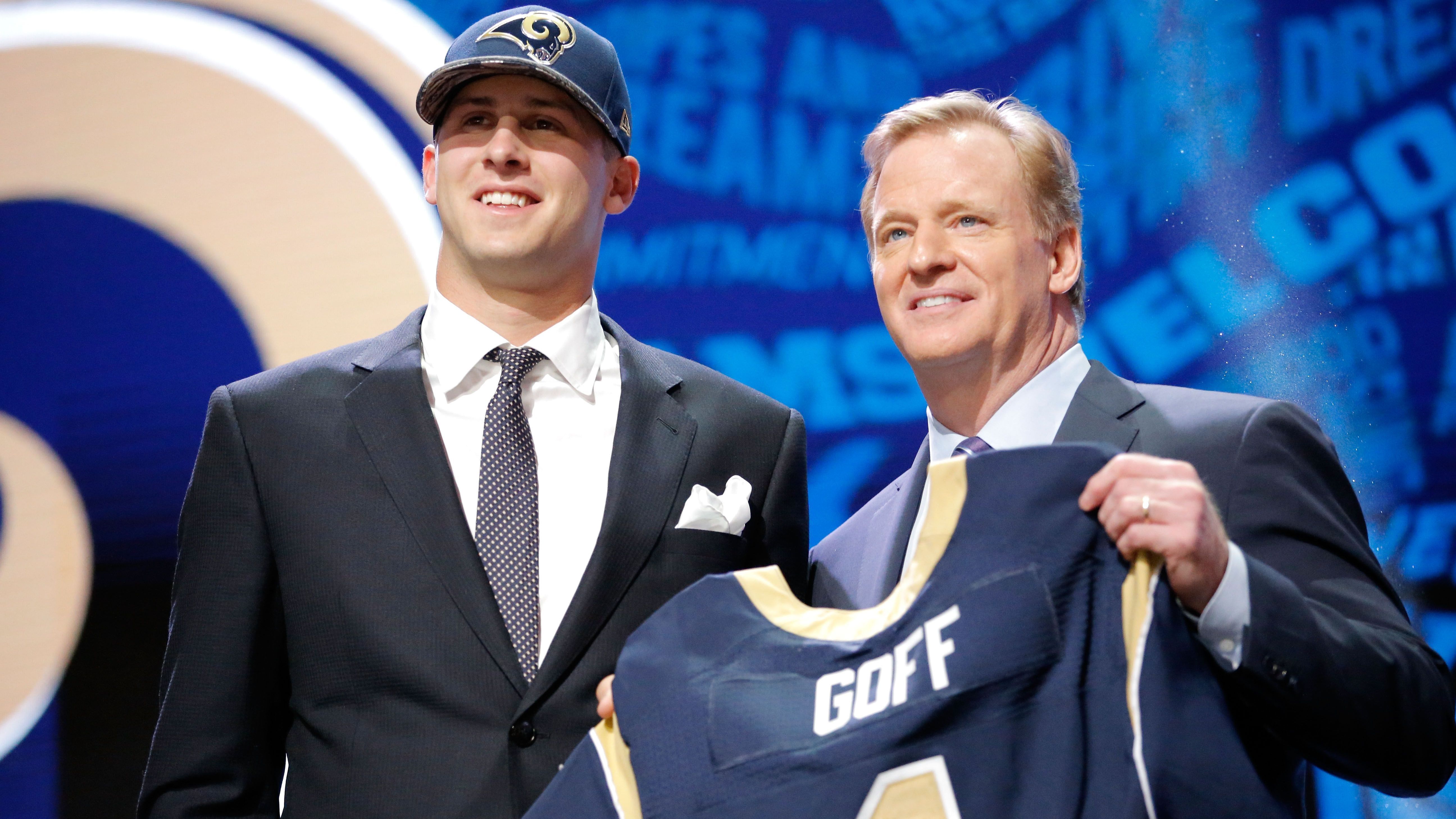 <strong>Los Angeles Rams</strong><br>2016 (Jared Goff)