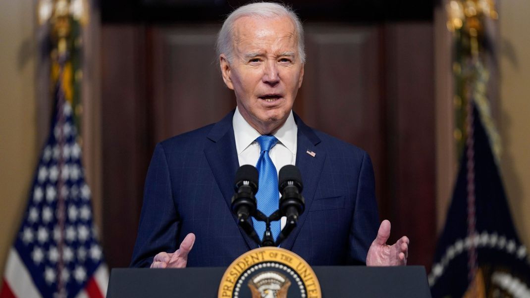 Joe Biden, Präsident der USA, wird von den Republikanern Amtsmissbrauch vorgeworfen.