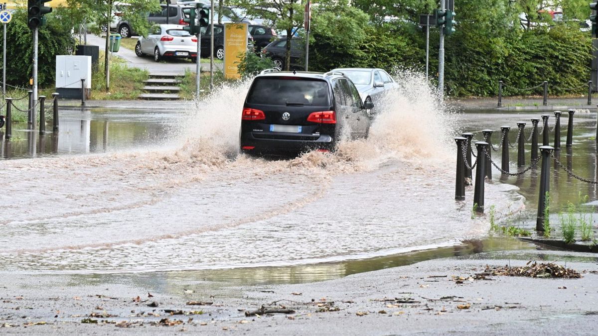 Unwetter im Saarland