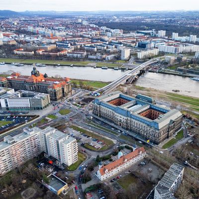 Bombenfund bei Abrissarbeiten an Carolabrücke in Dresden