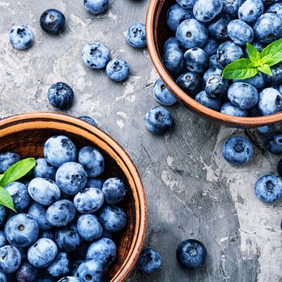 Berries blueberries or bilberry