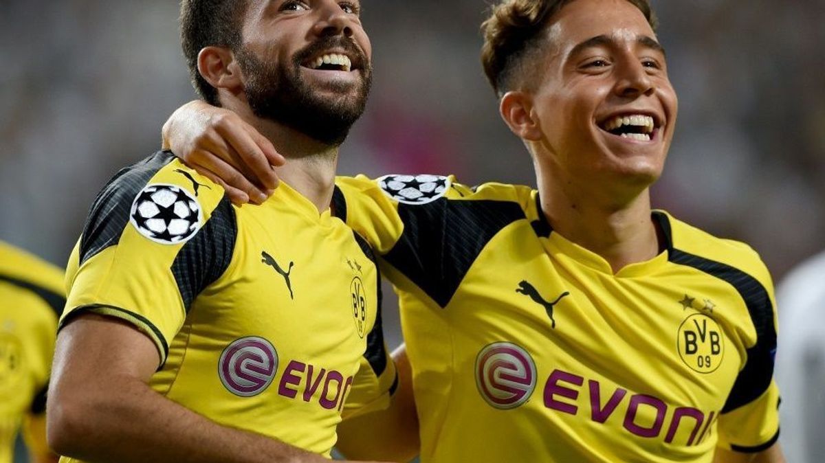 Emre Mor (rechts) wechselt zu Celta Vigo