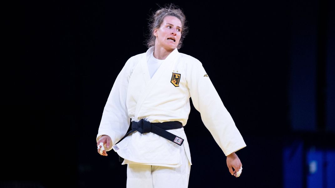 Anna-Maria Wagner verliert das Halbfinale in Paris gegen die Judoka aus Israel.