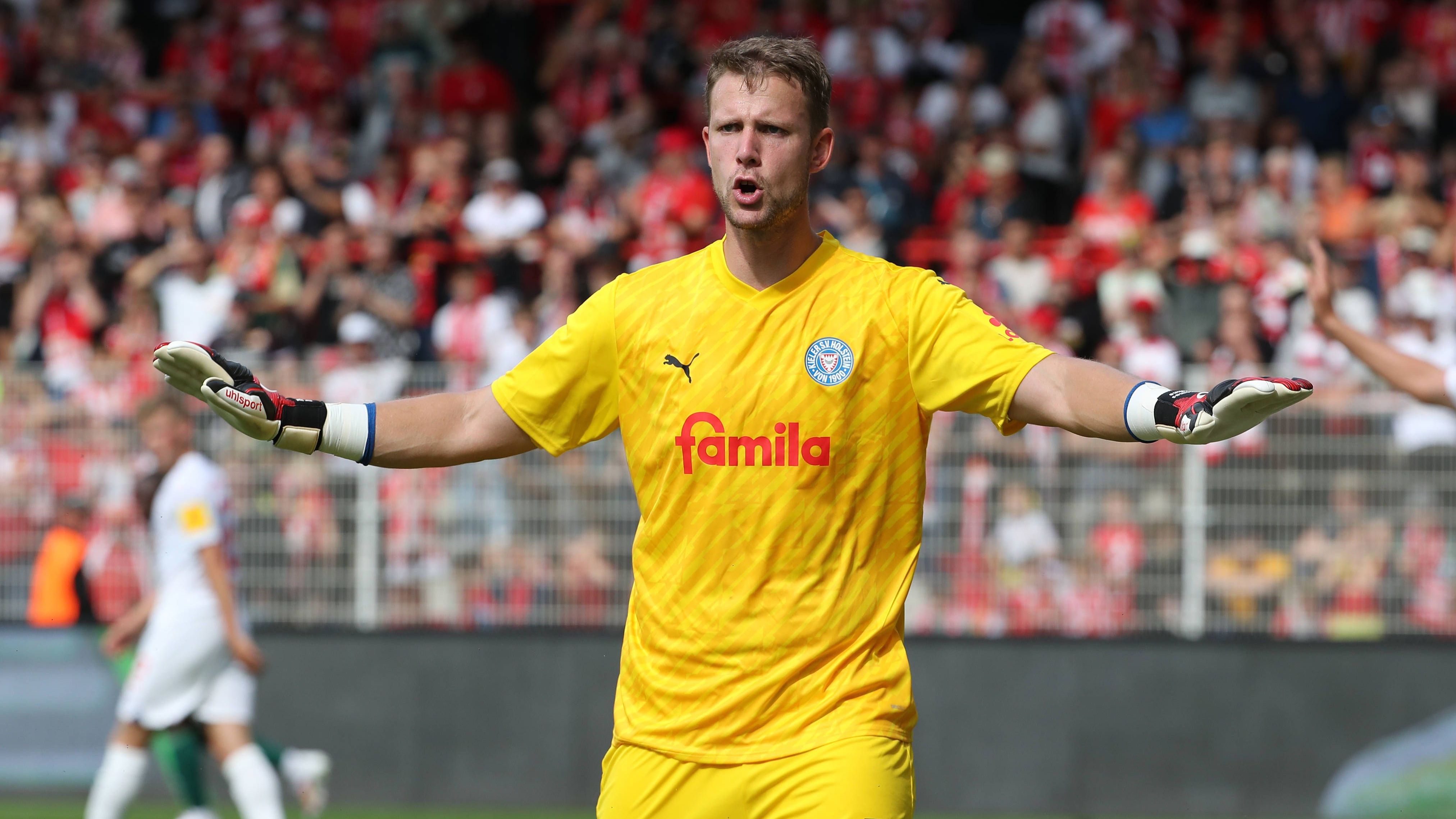 <strong>Holstein Kiel</strong><br>Trikotsponsor: Famila