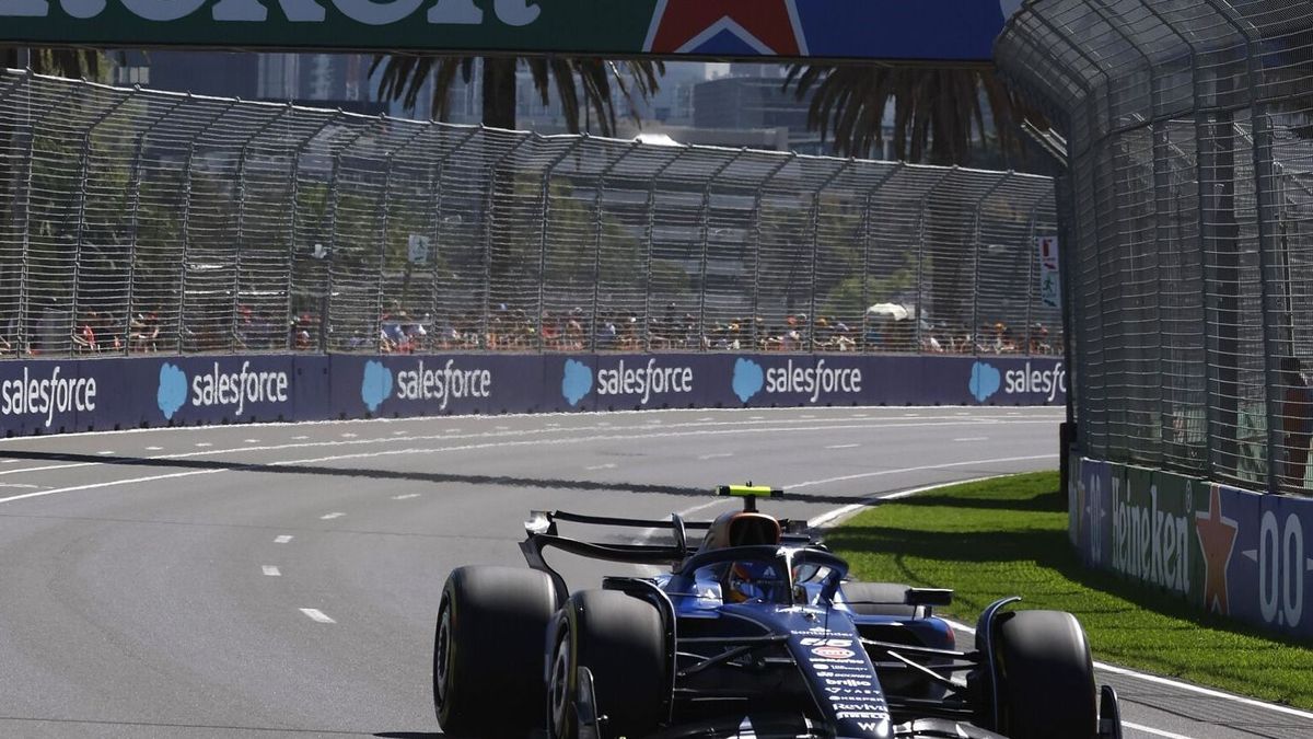 Carlos Sainz war die große Überraschung des ersten Freien Trainings in Melbourne