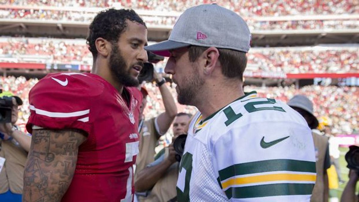 Kaepernick Rodgers