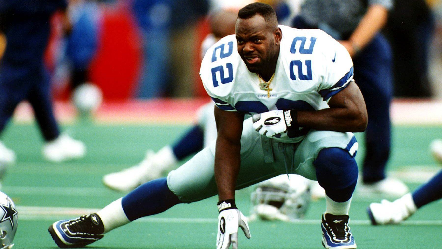 
                <strong>Dallas Cowboys: Emmitt Smith</strong><br>
                Erzielte Touchdowns: 164Position: Running Back
              