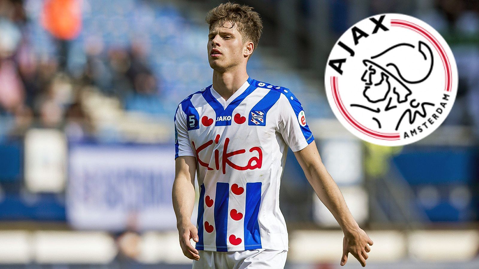 
                <strong>Kik Pierie (Ajax Amsterdam)</strong><br>
                Der frischgebackene Champions-League-Halbfinalist Ajax Amsterdam rüstet sich in der Abwehr für die Zukunft. Für den Fall, dass Jungstar und Kapitän Matthijs de Ligt (19 Jahre) die Niederländer im Sommer 2019 verlassen sollte, hat der Klub bereits personell vorgesorgt. Ajax gab die Verpflichtung des 18 Jahre alten Innenverteidigers Kik Pierie von Heerenveen bekannt. Der in den USA geborene Niederländer Pierie unterschrieb einen Fünfjahresvertrag bis 2024 bei Ajax und bringt bereits die Erfahrung von 58 Spielen in der Eredivisie mit (zwei Tore). 
              