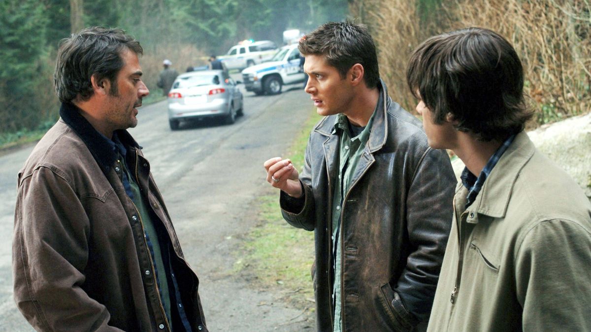 Supernatural, Jeffrey Dean Morgan, Jensen Ackles, Jared Padalecki, Dead Man s Blood imago images 99984050