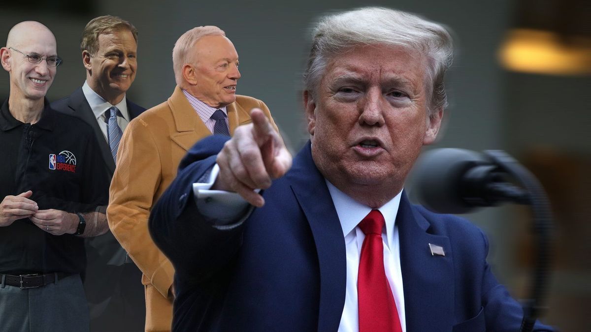 Top-Funktionäre des US-Sports: Trumps Beraterteam soll Corona-Krise lösen